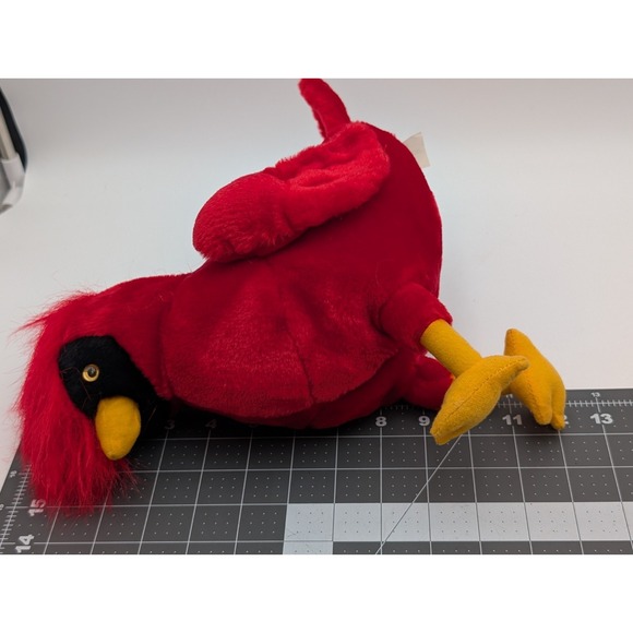 St Louis Cardinal Bird Plush Red 12 Inch P3120 Stuffed Animal Toy Cardinals - Picture 8 of 8